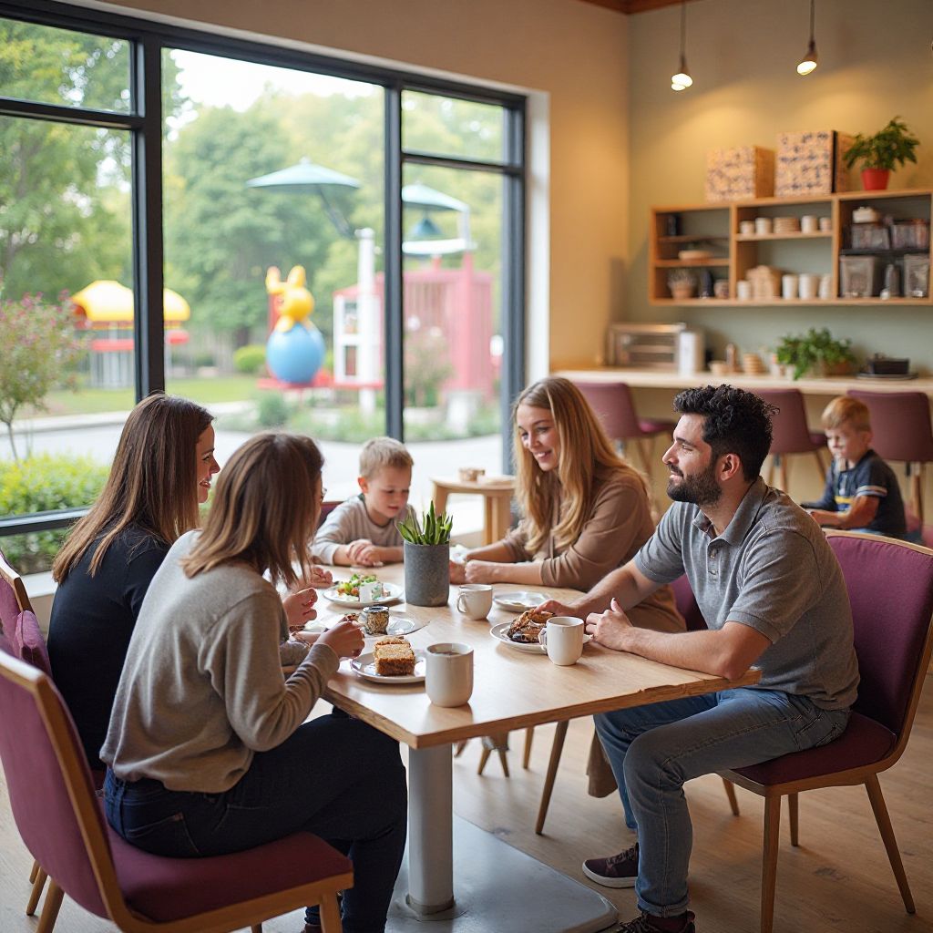 Café and Parent Seating Area